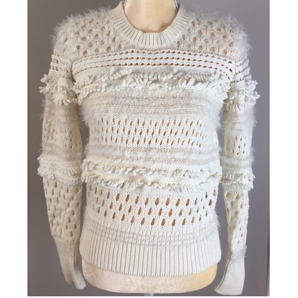 Banana Republic Knot White Sweater - Picture 2 of 6